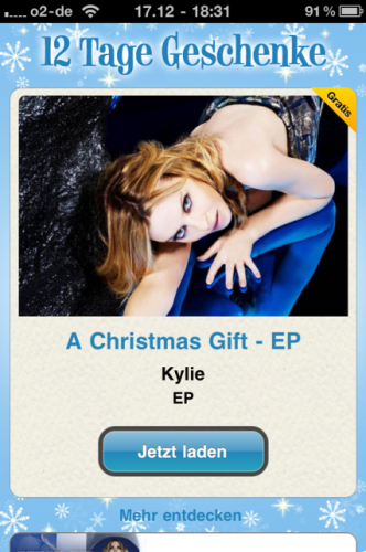 Kylie Minogue: geschenkt!